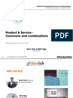 Product & Service - Commons and Combinations: Tuan Tran & Binh Ngo