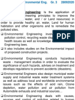 Environmental Engineering: Is The Application of
