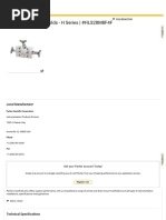 HLS28M8F4F - 2, 3 and 5 Valve Manifolds - H Series - Parker NA