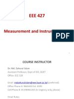 Measurement and Instrumentation