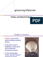 Civil Engineering Materials: Timber and Wood Products