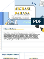 Migrasi Bahasa Linguistik Historis