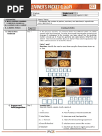 Science 8 3rd April 5-9, 2021: Learning Area Grade Level Quarter Date