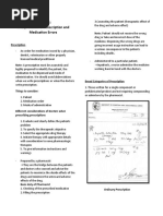 Interpretation of Prescription and Medication Errors