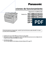 KX-MB2230 A G Spanish