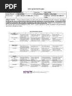 Academic Year Semester Exam Period Program/Major BSED - ENGLISH Instructor/s Course