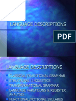 Language Description