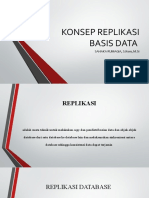 Konsep Replikasi Basis Data