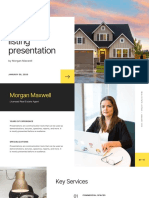 Real Estate Listing Presentation: by Morgan Maxwell