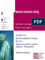 Neutral Conductor Sizing: Angelo Baggini - Angelo - Baggini@unibg - It Franco Bua - Franco - Bua@ecd - It