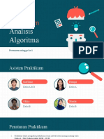 Materi Analisis Algoritma #1