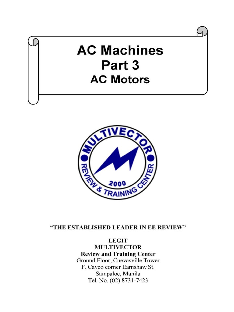 11 - AC Machines 3 | PDF