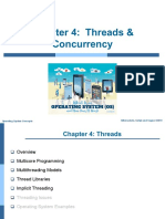 Chapter 4: Threads & Concurrency: Silberschatz, Galvin and Gagne ©2018 Operating System Concepts