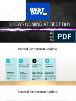 Showrooming at Best Buy: Presentate By: Irwan, Nining & Pamela