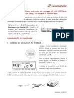 Canadian Solar Mudar Datalogger SMTEN para CSI Cloud