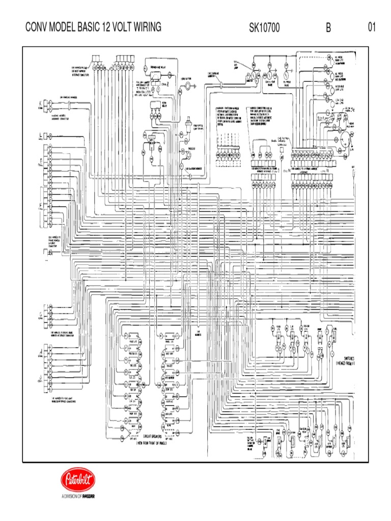 Peterbilt 348 Schematics Wiring Diagram | PDF