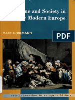 Medicine and Society in Early Modern Europe by Mary Lindemann