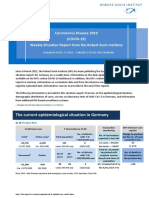 The Current Epidemiological Situation in Germany: 29 April 2021