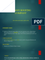 BADAVE ROOFING COMPANY (Six Sigma & DMAIC Approach)