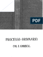 O processo civil no período pré-codificação