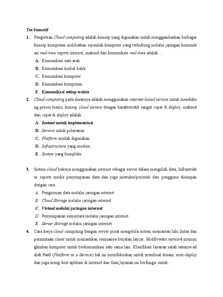 Panduan Lengkap Cloud Computing dan IoT | PDF