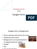 Google Forms Presentation MG