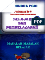 9th-Meeting (Masalah-Masalah Dalam Belajar)