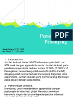 Pemeriksaan Penunjang Apendisitis