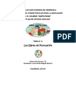 Actividad Nro 2 Signos de Puntuacion Castellano