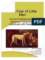 Josefin Åkerblom "The Fear of Little Men - On The Prehistorical and Historical Treatment of Individuals With Dwarfism"
