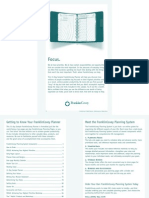 Franklin Covey Sample Planner