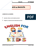 Módulo 03 Inglés - Tercer Grado