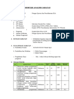 Formulir Analisis Jabatan Petugas Operasi dan Pemeliharaan SDA