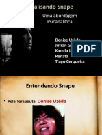 Analisando a Personalidade de Snape