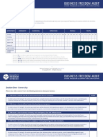 Audit Overview - Overall Scoring: Please Add Your Scores To This Cover Sheet