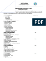 COURSE GUIDE IN SCIED 225 (Chemistry For Teachers) First Semester SY 2020-2021