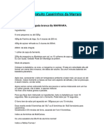 Curso Gratuito Caseirinhos Da Marrara - Receitas Escritas