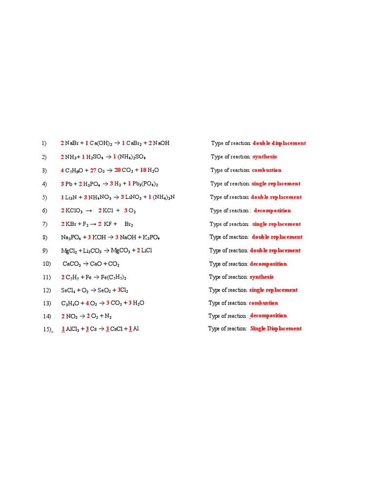 answers-six-types-of-chemical-reaction-worksheet-pdf