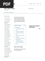 SQL Data Types