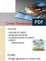 Module 4 Credit Transactions