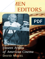 Meuel, David - Women Film Editors - Unseen Artists of American Cinema (2016, McFarland & Co)