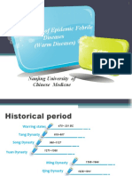 The Theory of Ep Idemic Febrile Diseases (Warm Diseases) : Nanjing University of Chinese Medicne