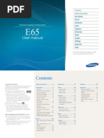 Download Samsung E65 Manual-English by Willier Brusso SN50585095 doc pdf