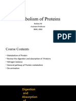 10Metabolism of Protein