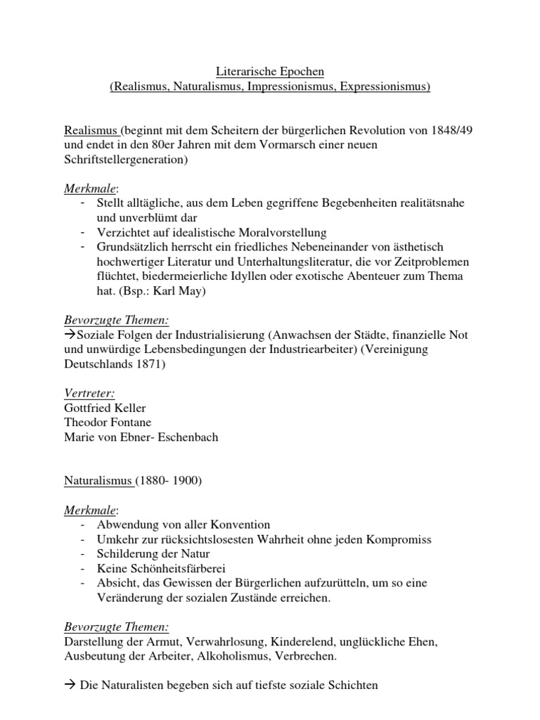 Get Theodor fontane realismus For Android Free