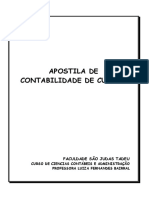 APOSTILA CONTABILIDADE DE CUSTOS - PARTE 1