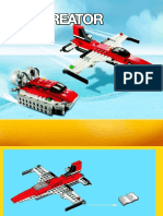 Avion y Warcraft Lego