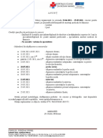 Anunt Concurs Asistenti de Farmacie 2021