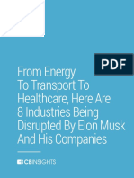 CB Insights - Elon Musk Disruption