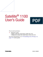 Satellite 1100 User Guide